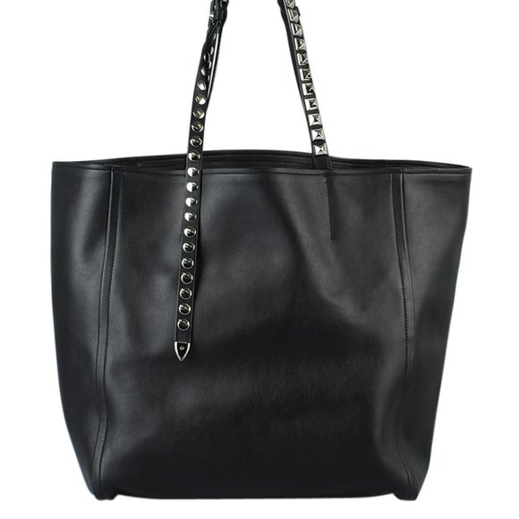 Prada 1BG208 Concept Etiquette Grace Black Leather Tote (208051) - Picture 5 of 10